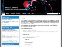 Tablet Screenshot of fractaldomains.com